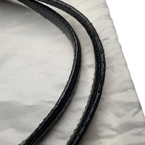 Coach Madison Carlyle Cream Black Leather Shoulder Bag Gold Hardware #32363 - Picture 12 of 16